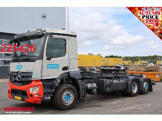 danneggiata veicoli industriali Mercedes Antos 2543 2X PTO ACC 6X2 46.736 km!! 2018/4