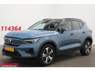 krockskadad bil auto Volvo XC40 Recharge Plus 70 kWh ACC Navi Clima SHZ LrHZ Apple/Android Virtual Camera PDC AHK 2023/9