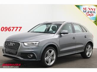 damaged passenger cars Audi Q3 2.0 TFSI S-Tronic quattro Pro S-Line Cruise Navi Clima Leder SHZ Bluetooth PDC 2014/7