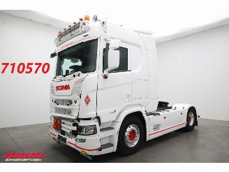skadebil vrachtwagen Scania 460 R Full Air ACC Alcoa PTO Retarder ADR Leder Navi 237.133 km! 2023/9