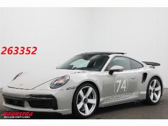Voiture accidenté Porsche 911 992 3.8 Turbo 50 Years PCCB PDLS+ PASM PADM Sport Chrono Pano ACC 360° 2025/1