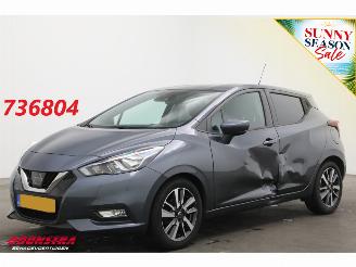 uszkodzony samochody osobowe Nissan Micra 0.9 IG-T N-Connecta Cruise Navi Clima Bluetooth 2019/5