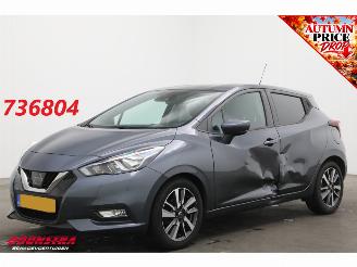 krockskadad bil auto Nissan Micra 0.9 IG-T N-Connecta Cruise Navi Clima Bluetooth 2019/5