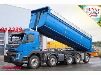 Vaurioauto  trucks Volvo FMX 460 Kipper 10X4 Alcoa Standairco PTO Euro 6 2017/10