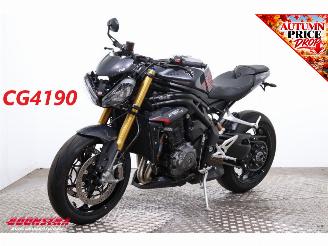 krockskadad bil motor Triumph Speed Triple 1200 RS ABS LED SC Project Cruise Heizgriffe 2.983 km! 2025/3