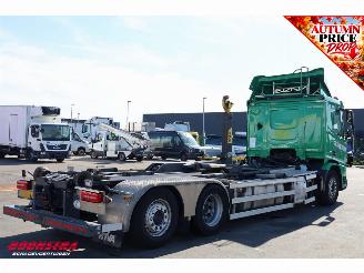 DAF XD 450 6X2 Haakarm + HMF 3220K-RCS Kran 124.200 km! picture 3