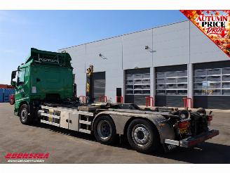 DAF XD 450 6X2 Haakarm + HMF 3220K-RCS Kran 124.200 km! picture 4