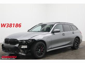 Damaged car BMW 3-serie Touring 330e xDrive M-Sport HUD H/K Pano ACC SHZ LrHZ Apple/Android Camera PDC AHK 2026/10