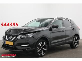Schadeauto Nissan Qashqai 1.2 Tekna 17" Cruise Navi Clima SHZ Leder 360° PDC 2018/9