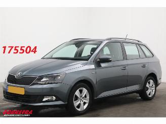 damaged passenger cars Skoda Fabia Combi 1.0 TSI Clever Clima SHZ Cruise Navi LMV Xenon 2018/7