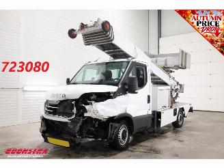 Unfall Kfz Van Iveco Daily 35S14 Böcker LAK-A11 30m ladderlift PTO Airco Cruise 2024/7