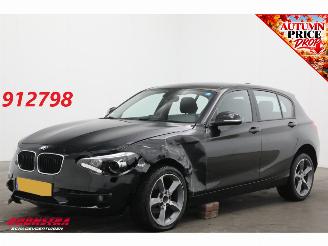 krockskadad bil auto BMW 1-serie 116i Business Cruise Navi Airco SHZ PDC 2015/2
