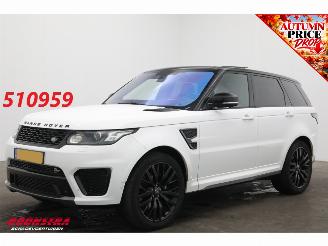 škoda osobní automobily Land Rover Range Rover sport 5.0 V8 Supercharged SVR Pano 360° HUD Memory Meridian SHZ LrHZ Carbon 2015/2