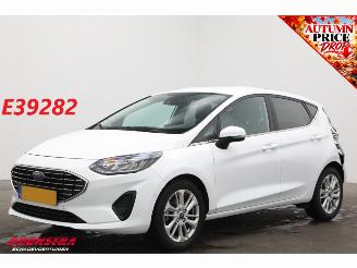 krockskadad bil auto Ford Fiesta 1.0 EcoBoost Mild Hybrid Titanium X B&O SHZ Camera LrHZ Clima Apple/Android 2023/8