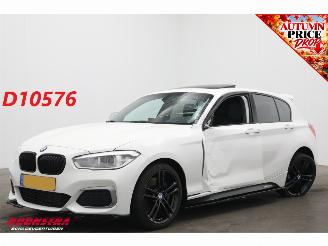 Schadeauto BMW 1-serie M135i Centennial HE H/K Pano Leder Memory SHZ LrHZ Cruise Camera PDC Clima 2016/5