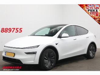 krockskadad bil auto Tesla Model Y Long Range RWD 75 kWh FSD Pano Navi Memory Leder Apple/Android Camera PDC 2026/6