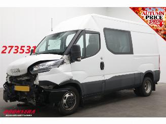 damaged commercial vehicles Iveco Daily 35C18 DoKa DC Cruise Airco AHK 2019/3
