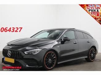 skadebil auto Mercedes Cla-klasse 180 Facelift AMG Orange Edition Pano SHZ Camera Burmester 2019/10