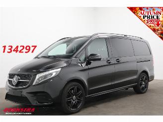 krockskadad bil auto Mercedes V-klasse 300 d 4Matic Lang AMG Line 6p. 360° Memory SHZ SBL AHK Burmester ACC 2022/9