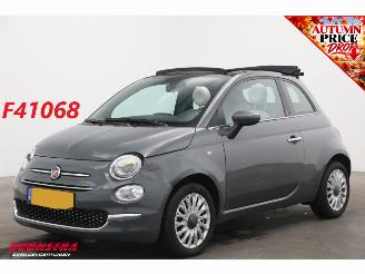 damaged passenger cars Fiat 500C 1.0 Hybrid Dolcevita Cruise Apple/Android Leder PDC Airco 2021/7
