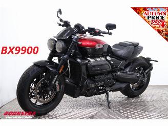 krockskadad bil motor Triumph  Rocket 3R Storm ABS LED Cruise Heizgriffe Bluetooth 1.585 km! 2025/5
