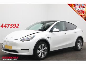 krockskadad bil auto Tesla Model Y RWD Fahrbar Pano ACC Navi Leder Memory SHZ LrHZ Camera Clima 2024/6