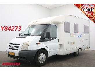 krockskadad bil camper CI  Caroica 595 P 2.2 TDCI Middenkeuken Treinzit Lengtebed Cruise Camera Airco 2008/7