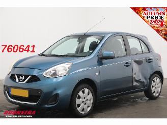 krockskadad bil auto Nissan Micra 1.2 Automaat Connect Edition 5-Drs. PDC Cruise Airco 2014/7