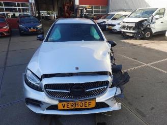 rozbiórka samochody osobowe Mercedes C-klasse C Estate (S205), Combi, 2014 / 2021 C-180 1.5 EQ Boost 2021/2