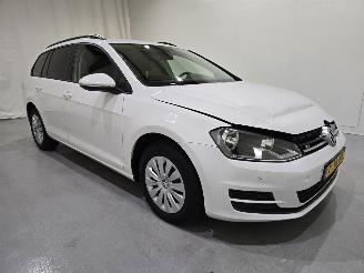 damaged passenger cars Volkswagen Golf Variant 1.6 TDI Trendline DSG Bjr.2014 2014/6