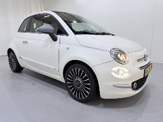 krockskadad bil auto Fiat 500 0.9 TwinAir Turbo Lounge Pano/Navi 2015/10