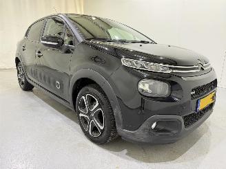 Voiture accidenté Citroën C3 1.2 PureTech Shine Navi 2017/5