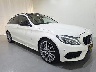 Schadeauto Mercedes C-klasse Estate 180 Business Solution AMG  LineAUT Bjr.2018 2018/6