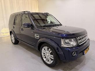 skadebil auto Land Rover Discovery 4 3.0 SDV6 HSE Leder Panorama Grijs Kent! 2014/1