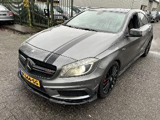 damaged passenger cars Mercedes A-klasse 45 AMG Turbo  4 matic   ( schadevrij ) 2015/1