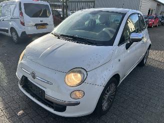 skadebil auto Fiat 500 1.2 Lounge 2009/2