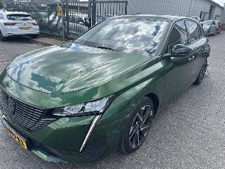 krockskadad bil auto Peugeot 308 1.2 PureTech  Allure Pack Business   5 drs 2023/7
