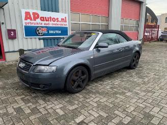 Uttjänta bilar auto Audi A4 A4 Cabriolet (B6), Cabrio, 2002 / 2005 1.8 T 20V 2004/6