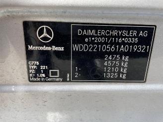 Mercedes S-klasse S (W221), Sedan, 2005 / 2014 3.5 S-350 24V picture 5