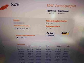 Fiat 500 1.2 Pop Automaat picture 11