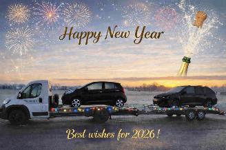 Vaurioauto  passenger cars Alpine  Happy New Year 2026/1