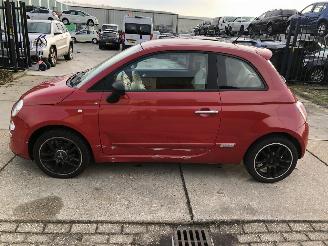 Vaurioauto  passenger cars Fiat 500 1.2i 51kW E5 2012/1