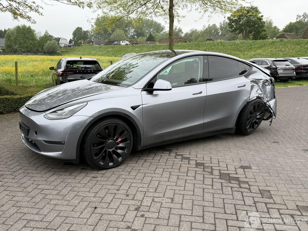 Tesla Model Y Performance 393 KW / Long Range / AWD / Panorama / Leer