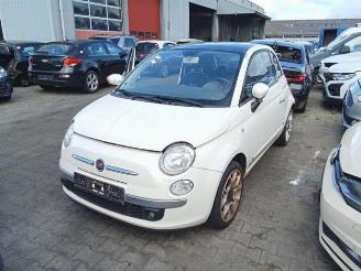 Vrakbiler auto Fiat 500 500 (312), Hatchback, 2007 1.2 69 2015/6