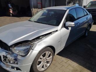 Vrakbiler auto Mercedes C-klasse C (W204), Sedan, 2007 / 2014 1.6 C-180K 16V BlueEfficiency 2009
