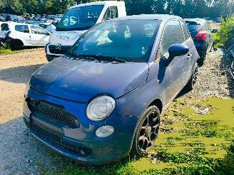 krockskadad bil auto Fiat 500 Fiat 500 0.9 TwinAir Lounge 2011/1