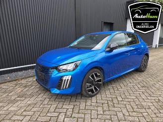 Coche siniestrado Peugeot 208 208 II (UB/UH/UP), Hatchback 5-drs, 2019 1.2 Hybrid 100 2024/11