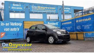 demontáž osobní automobily Citroën C1 C1, Hatchback, 2014 / 2021 1.0 12V VVT-i 2019/2