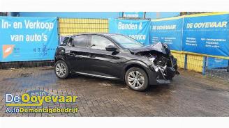 demontáž osobní automobily Peugeot 208 208 II (UB/UH/UP), Hatchback 5-drs, 2019 e-208 50 kWh 2021/12