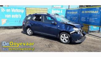 Vrakbiler auto Dacia Logan Logan MCV II/III/Sandero Wagon, Combi, 2013 0.9 TCE 12V 2018/12